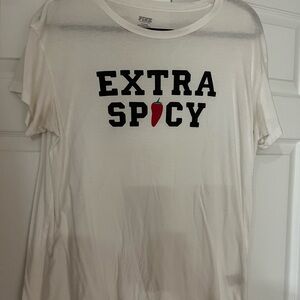 PINK Victoria's Secret White T-Shirt